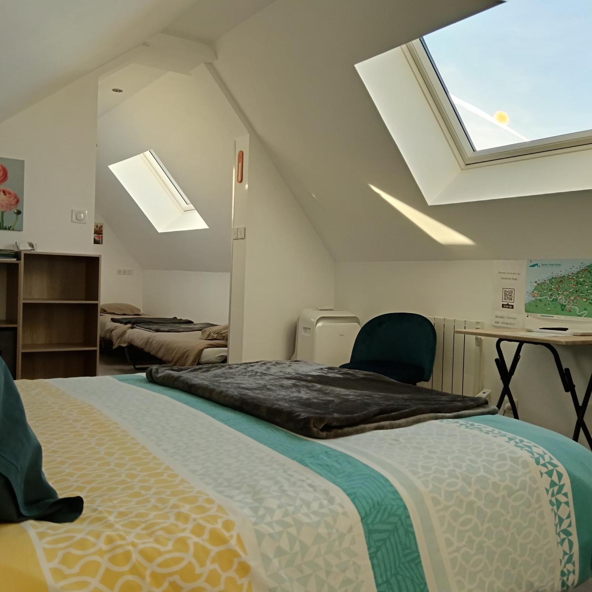 L'Ancienne Forge 3 Chambres D'Hotes A L'Etage La Forge , L'Enclume Et Le Marteau Louvetot 외부 사진